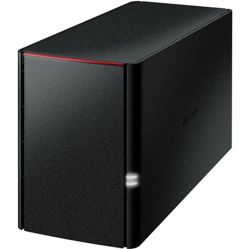 BUFFALO LinkStation SoHo 220 2-Bay 8TB Home Office Private Cloud Data Storage with Hard Drives IncludedComputer Network Attached - - LS220D0802B