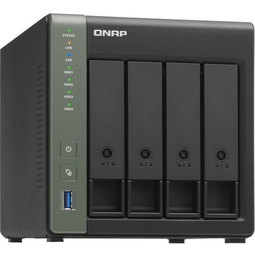 QNAP Cost-effective Business NAS with Integrated 10GbE SFP Port - Annapurna Labs Alpine AL-214 Quad-core 4 Core 170 GHz - 4 x HDD TS-431KX-2G-US