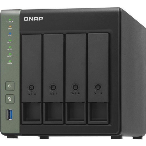 QNAP Cost-effective Business NAS with Integrated 10GbE SFP+ Port - Annapurna Labs Alpine AL-314 Quad-core (4 Core) 1.70 GHz - 4 x HDD (Fleet Network)