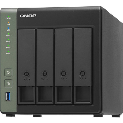 QNAP Cost-effective Business NAS with Integrated 10GbE SFP Port - Annapurna Labs Alpine AL-314 Quad-core 4 Core 170 GHz - 4 x HDD TS-431X3-4G-US