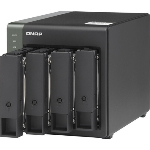 QNAP Cost-effective Business NAS with Integrated 10GbE SFP Port - Annapurna Labs Alpine AL-314 Quad-core 4 Core 170 GHz - 4 x HDD TS-431X3-4G-US