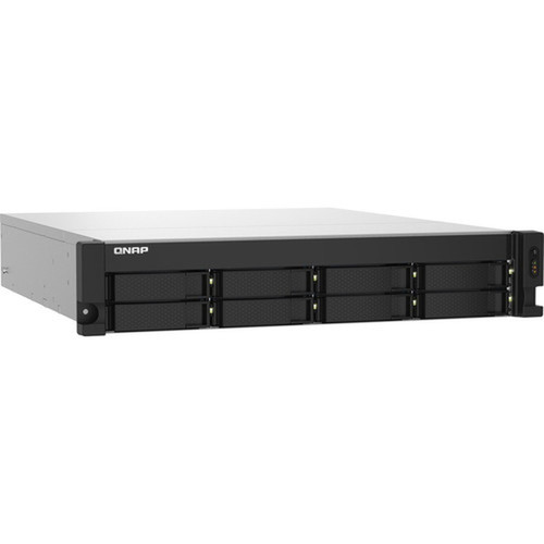 QNAP TS-832PXU-4G SANNAS Storage System - Annapurna Labs Alpine AL-324 Quad-core 4 Core 170 GHz - 8 x HDD Supported - 0 x HDD - 8 TS-832PXU-4G-US