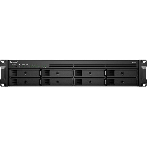 Synology RS1221RP SANNAS Storage System - AMD Ryzen V1500B Quad-core 4 Core 220 GHz - 8 x HDD Supported - 0 x HDD Installed - 8 x RS1221RP