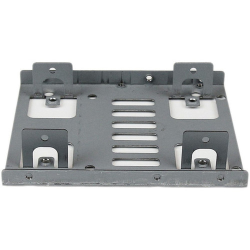 StarTechcom Dual 25 to 35 HDD Bracket for SATA Hard Drives - 2 Drive 25 to 35 Bracket for Mounting Bay - Mount two 25in SATA BRACKET25X2