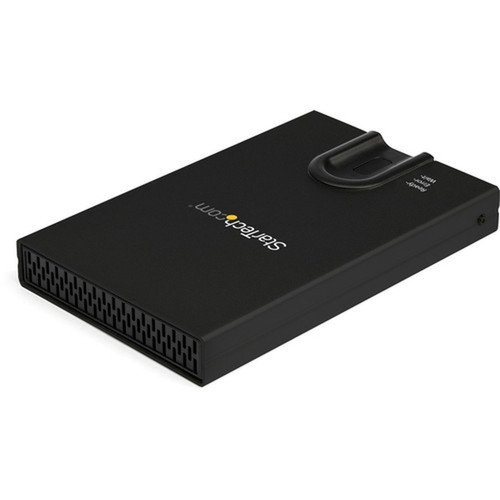 StarTechcom Biometric Enclosure - 256-bit AES Encrypted USB 30 External Hard Drive Enclosure 25 SATA HDDSSD - Fingerprint  - USB S251BMU3FP