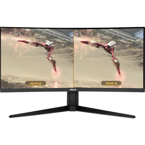 TUF VG34VQL1B 34 WQHD Curved Screen LED Gaming LCD Monitor - 219 - Black - 34 86360 mm Class - Vertical Alignment VA - 3440 x VG34VQL1B