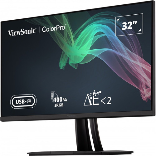 Viewsonic ColorPro VP3256-4K 31.5" 4K UHD LED LCD Monitor - 16:9 - 32" (812.80 mm) Class - In-plane Switching (IPS) Technology - 3840 (Fleet Network)