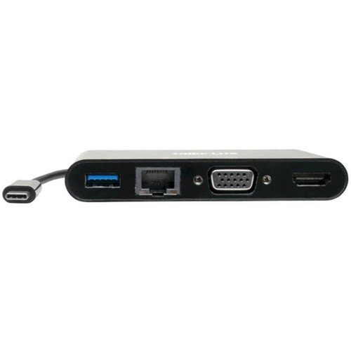 Tripp Lite U444-06N-HV4GUB Docking Station - for NotebookTabletSmartphoneProjectorMonitor - USB 31 Type C - 2 x USB Ports - 1 x - U444-06N-HV4GUB