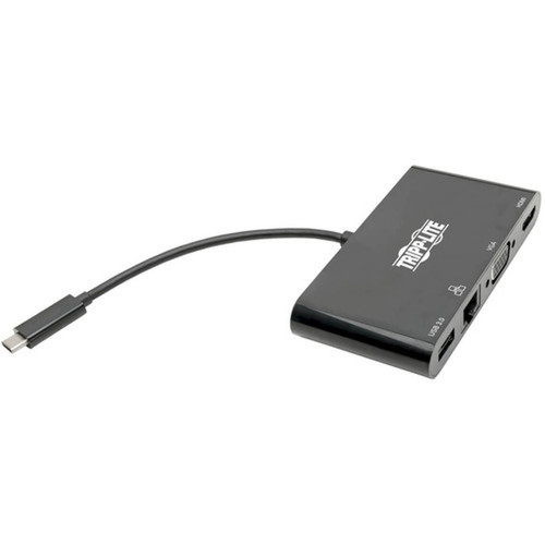 Tripp Lite U444-06N-HV4GUB Docking Station - for NotebookTabletSmartphoneProjectorMonitor - USB 31 Type C - 2 x USB Ports - 1 x - U444-06N-HV4GUB