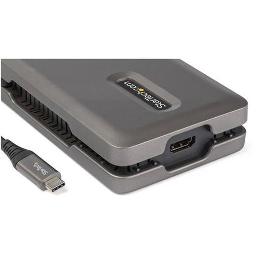 StarTechcom Docking Station - for NotebookTabletWorkstationMonitor - SD MultiMediaCard MMC - 100 W - USB 31 31 Gen 2 Type C DKT31CSDHPD3