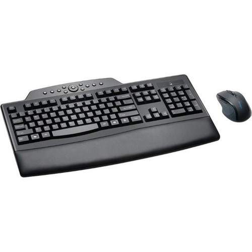 Kensington Pro Fit Wireless Comfort Desktop Set - Retail - Wireless Wireless - Multimedia  Internet Key Hot Keys - Right-handed - K72403USA