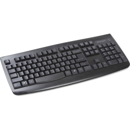 Kensington Pro Fit Wireless Keyboard - Black - Wireless Connectivity - RF - USB Interface - QWERTY Layout - Computer - Membrane - K72450USA