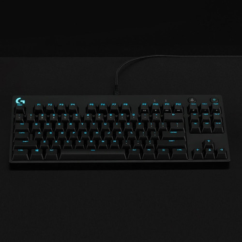 Logitech PRO Mechanical Gaming Keyboard - Cable Connectivity - USB Interface - Windows - Mechanical Keyswitch 920-009388