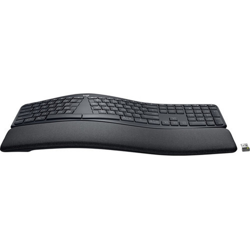 Logitech ERGO K860 Split Ergonomic Keyboard - Wireless Connectivity - Bluetooth - 3281 ft 10000 mm - Windows Mac OS Chrome OS - 920-010175