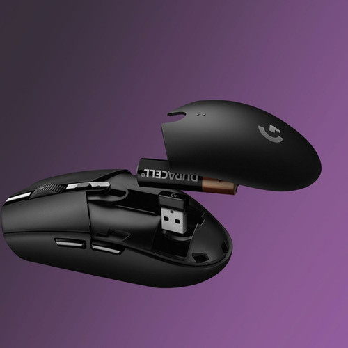 Logitech G305 Mouse - Wireless - Black 910-005280