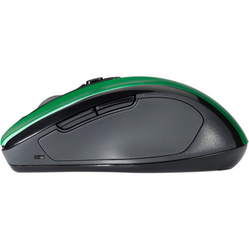 Kensington Pro Fit Wireless Mid-Size Mouse - Optical - Wireless - Radio Frequency - Emerald Green - USB - 1600 dpi - Scroll Wheel - - K72424AMA