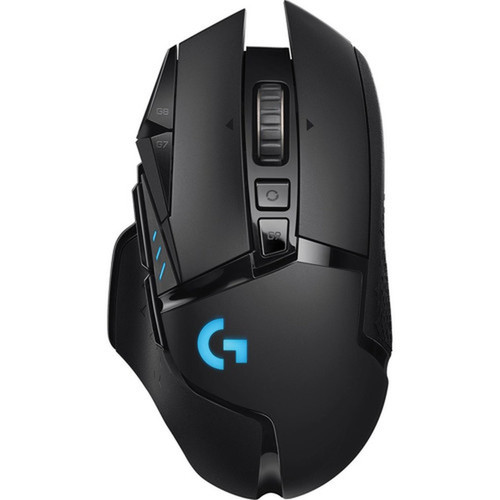 Logitech G502 LIGHTSPEED Wireless Gaming Mouse - Optical - Wireless - Radio Frequency - USB 20 - 16000 dpi 910-005565