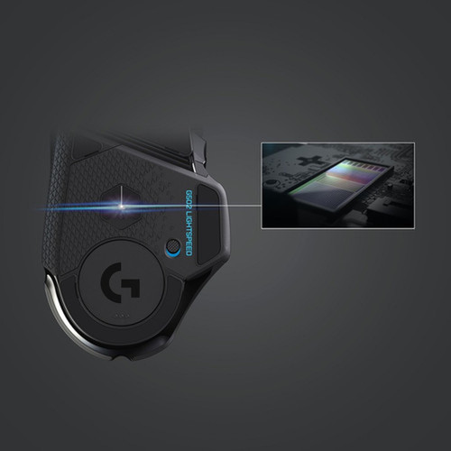 Logitech G502 LIGHTSPEED Wireless Gaming Mouse - Optical - Wireless - Radio Frequency - USB 20 - 16000 dpi 910-005565