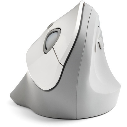 Kensington Pro Fit Ergo Vertical Wireless Mouse - Wireless - Radio Frequency - 240 GHz - Gray - USB - 1600 dpi - Scroll Wheel - 6 K75520WW