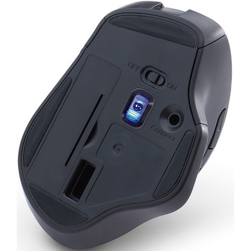 Verbatim Silent Ergonomic Wireless Blue LED Mouse - Dark Teal - Blue LED - Wireless - Radio Frequency - 240 GHz - Dark Teal - 1 Pack 70244