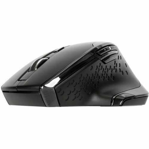 Targus Antimicrobial Ergo Wireless Mouse - BlueTrace - Wireless - Radio Frequency - 240 GHz - Black - USB Type A - 1600 dpi - Scroll AMW584GL