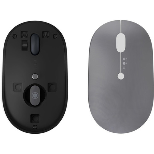 Lenovo Go Wireless Multi-Device Mouse - Blue Optical - Wireless - BluetoothRadio Frequency - 240 GHz - Yes - Black - USB Type C - - 4Y51C21217