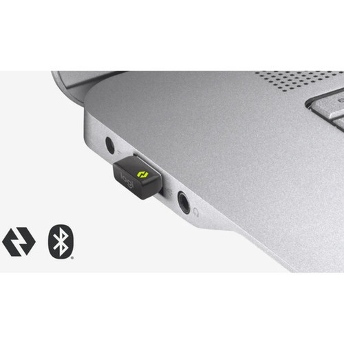 Logitech ERGO M575 Wireless Trackball - Optical - Wireless - Bluetooth - 240 GHz - Graphite - USB - 2000 dpi - Scroll Wheel - 5 910-006197