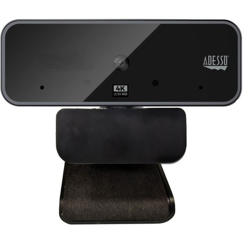 Adesso CyberTrack CyberTrack H6 Webcam - 8 Megapixel - 30 fps - Black - USB 20 - 3840 x 2160 Video - CMOS Sensor - Fixed Focus - - CYBERTRACK H6