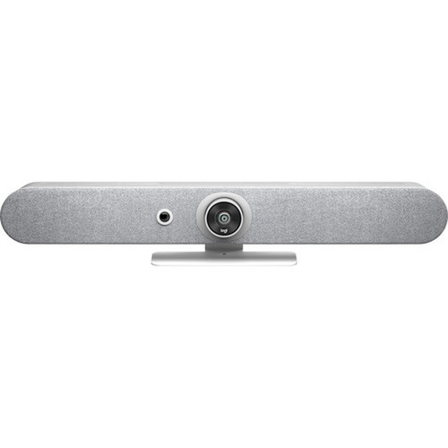 Logitech Rally Bar Mini Video Conferencing Camera - 30 fps - White - USB 30 - 3840 x 2160 Video - 4x Digital Zoom - Microphone - LAN 960-001348