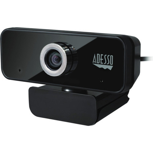 Adesso CyberTrack 6S Webcam - 8 Megapixel - 30 fps - USB 20 - TAA Compliant - 3840 x 2160 Video - CMOS Sensor - Manual Focus - - - TV CYBERTRACK 6S