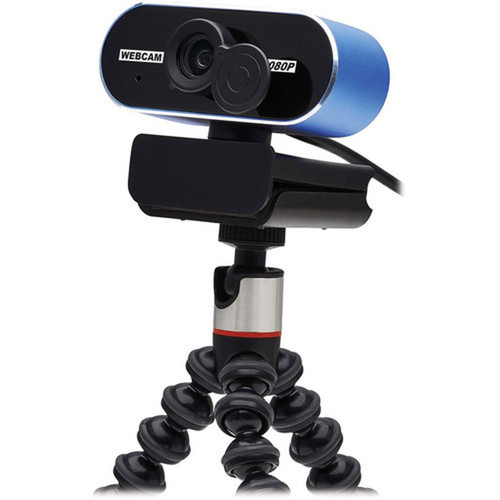 Tripp Lite AWC-002 Webcam - 2 Megapixel - 30 fps - Black Blue - USB 20 - 1920 x 1080 Video - Microphone - Notebook Computer - AWC-002