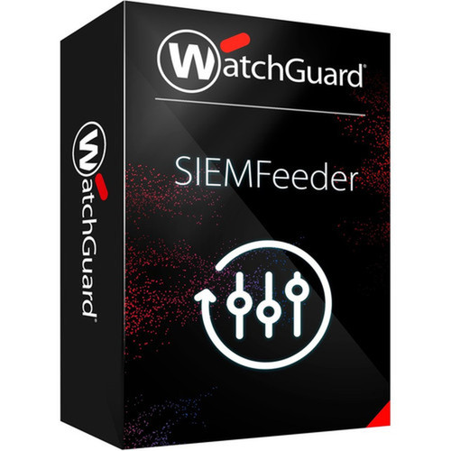 WatchGuard SIEMFeeder - Data Security - 1 Year License Validity WGSIEM30101