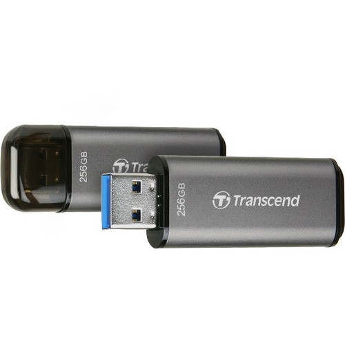 Transcend JetFlash 920 256GB USB 3.2 (Gen 1) Type A Flash Drive - 256 GB - USB 3.2 (Gen 1) Type A - 420 MB/s Read Speed - 400 MB/s - (Fleet Network)