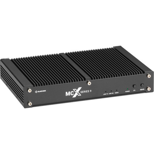 Black Box MCX S9 4K60 Network AV Decoder - HDMI 20 Scaling 10-GbE Copper - Functions Video Decoding Audio Decoder - 4096 x 2160 - MCX-S9C-DEC