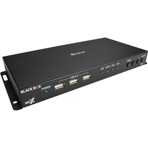 Black Box MCX G2 HDMI Decoder - 4K60 Copper - Functions Video Decoding Video Switcher - 4096 x 2160 - Network RJ-45 - USB - Audio MCXG2DC01