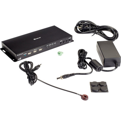 Black Box MCX G2 HDMI Decoder - 4K60 Fiber - Functions Video Decoding Video Switcher - 4096 x 2160 - Network RJ-45 - USB - Audio MCXG2DF01