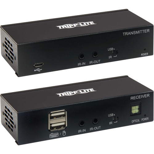 Tripp Lite B127A-1A1-BHBH Video Extender Transmitter/Receiver - 1 Input Device - 1 Output Device - 230 ft (70104 mm) Range - 2 x - 3 x (Fleet Network)