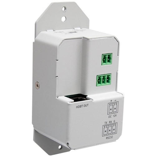 C2G 1-Gang Dual HDMI HDBaseT Wall Plate Transmitter RS232 over Cat Extender - 12 Input Device - 230 ft (70104 mm) Range - 1 x Network (C2G30022)