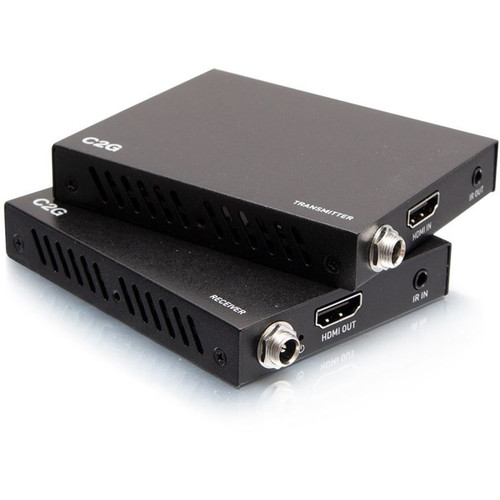 C2G HDMI over Cat Extender Box Transmitter to Box Receiver - 4K 60Hz - 1 Input Device - 1 Output Device - 164 ft (49987.20 mm) Range - (C2G60220) C2G60220 Video Extender Combo physical C2G Fleet Network Canada