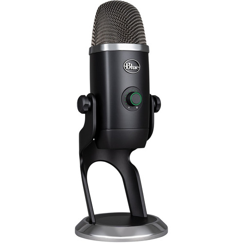 Blue Yeti X Wired Condenser Microphone - Stereo - 20 Hz to 20 kHz - Cardioid, Bi-directional, Omni-directional - Stand Mountable, - (Fleet Network)