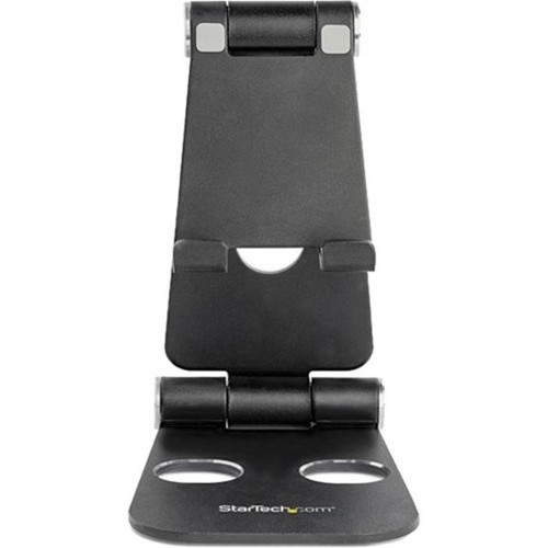 StarTech.com Phone and Tablet Stand - Foldable Universal Mobile Device Holder - Smartphones/Tablets - Adjustable Cell Phone Stand for (Fleet Network)