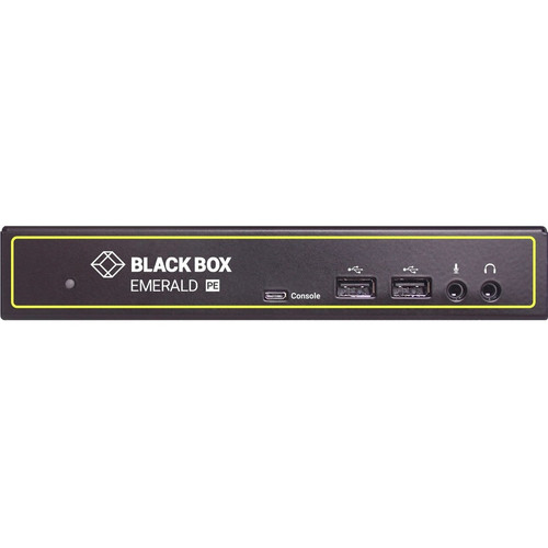 Black Box Emerald PE KVM Extender with Virtual Machine Access - DVI-D, V-USB 2.0, Audio - 2 Computer(s) - 328 ft (99974.40 mm) Range - (Fleet Network)