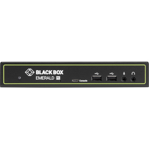 Black Box Emerald PE KVM Extender with Virtual Machine Access - DVI-D, V-USB 2.0, Audio - 1 Computer(s) - Full HD - 1920 x 1080 Video (Fleet Network)