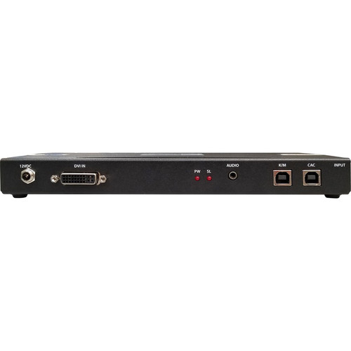 Black Box SI1P-SH-DVI-UCAC Secure NIAP 3.0 Single-Head DVI-I USB KVM Defender with CAC - 1 Computer - 1 User - 4K 3840 x 2160 - 5 USB - 2 DVI Ports