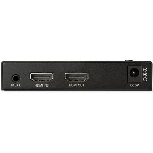 StarTech 4 Port HDMI And DisplayPort 4K Video Switch With Automatic Switching StarTech.com Switcher Multi Box W VS421HDDP