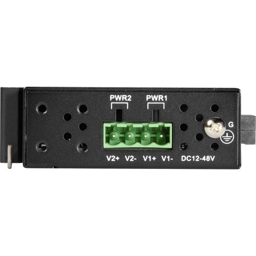 Black Box LMC280 Series Fast Ethernet Industrial Media Converter Single-Mode SC To RJ45 DuplexSC Network Ports RJ-45 Port X LMC282A