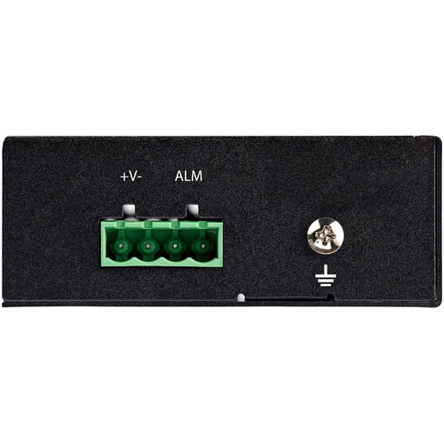 StarTech. com IMC1GSFP Industrial Fiber to Ethernet Media Converter - 1Gbps SFP to RJ45/CAT6 - SM/MM Fiber to Copper Gigabit Network IP-30 12V-56V DC