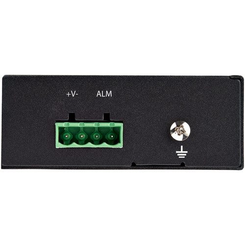 StarTech. com IMC1GSFP60W PoE+ Industrial Fiber to Ethernet Media Converter - 60W - SFP to RJ45 - Gigabit - DIN/Wall Mount