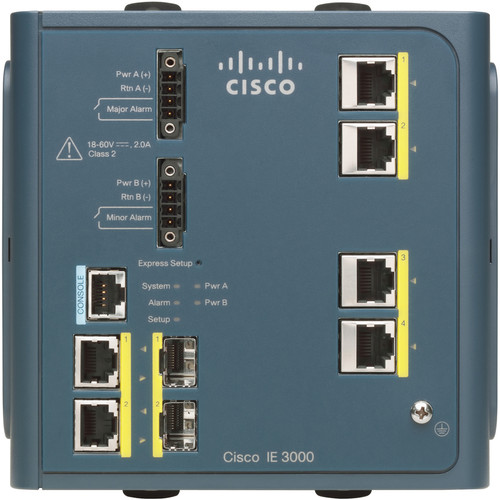 Cisco IE-3000-4TC Ethernet Switch - 4 Ports - Manageable - Gigabit Ethernet, Fast Ethernet - 10/100/1000Base-T, 10/100Base-TX - - 2 - (IE-3000-4TC-RF) IE-3000-4TC-RF Switches & Bridges physical Cisco Fleet Network Canada