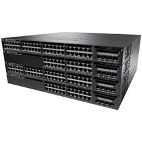Cisco Catalyst 3650-24P Ethernet Switch - 24 Ports - Manageable - 10/100/1000Base-T - Refurbished - 2 Layer Supported - 4 SFP Slots - (Fleet Network)